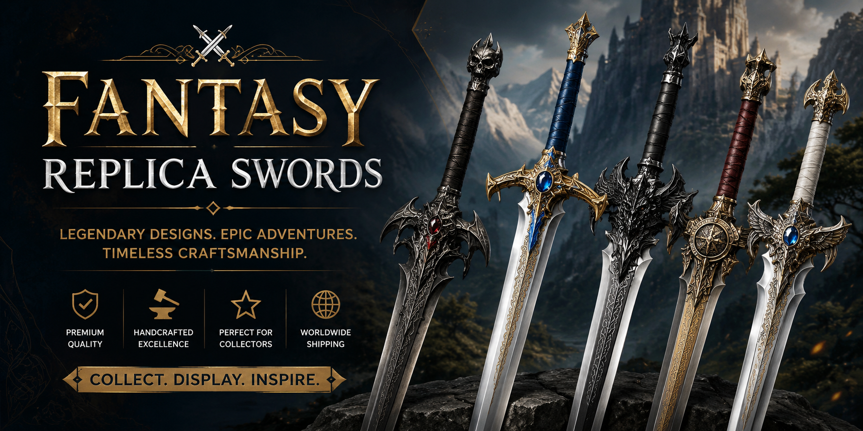 Fantasy Replica Swords