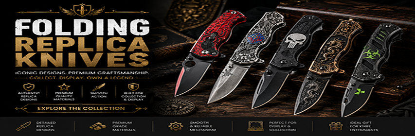 Folding Replica Knives