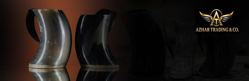 HORN MUGS & DECOR