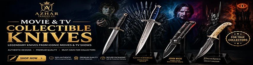 Movie & TV Knives Banner