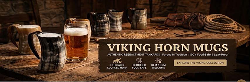 Viking Horn Mugs