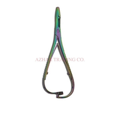 Straight Fishing Clamp – Rainbow Finish