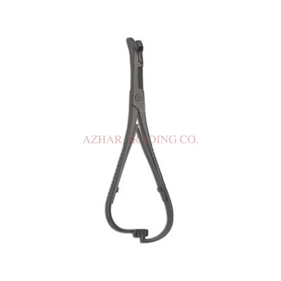 Black Curved Jaw Fishing Clamp