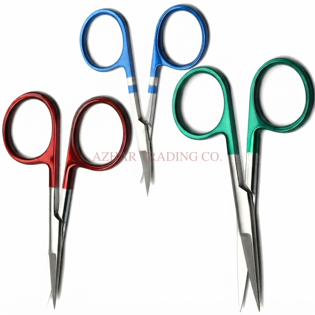  Color Ring Iris Scissors