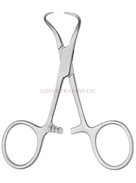Backhaus Towel Forcep Curved