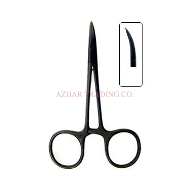 Spring Creek Clamps Black Curved Pointed Jaws