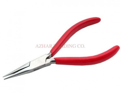 5-Inch Chain Nose Plain Jaw Plier