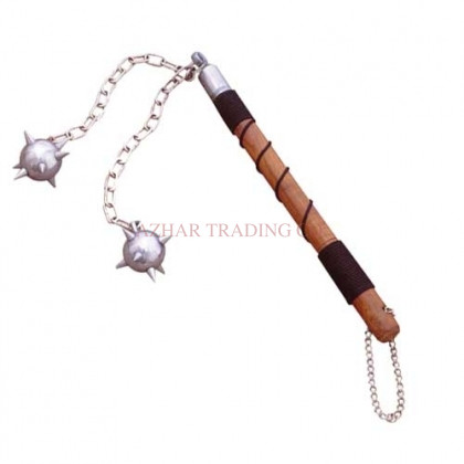 Medieval Double Ball Mace