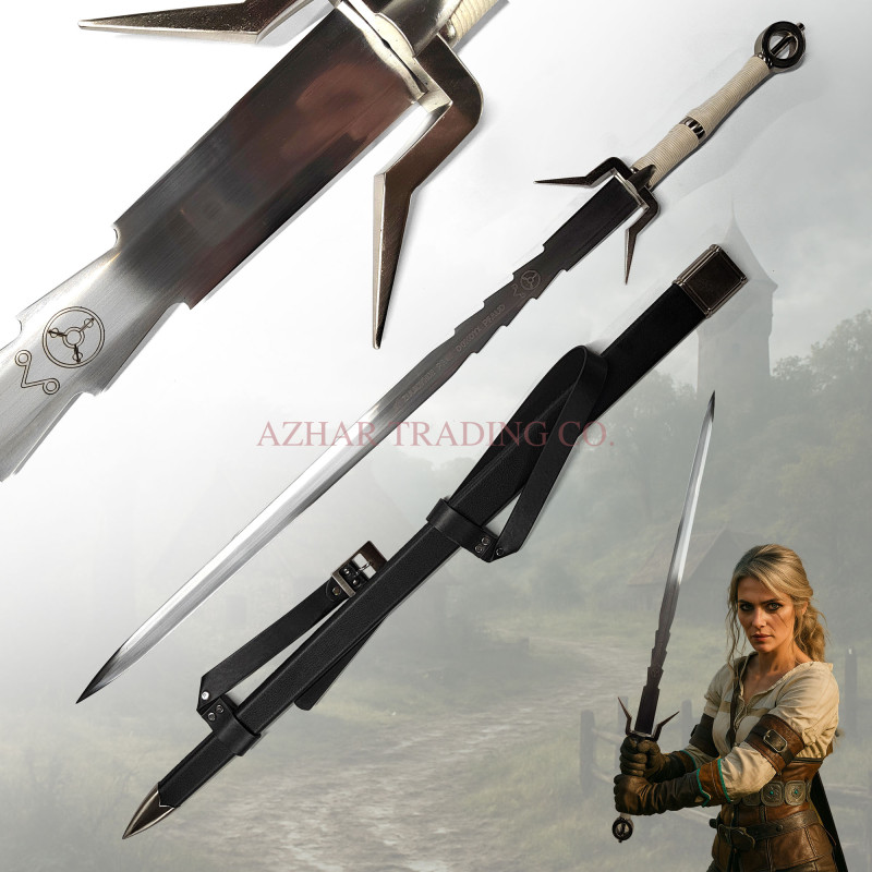 White Wolf Princess Fantasy Sword | Elven-Style Blade