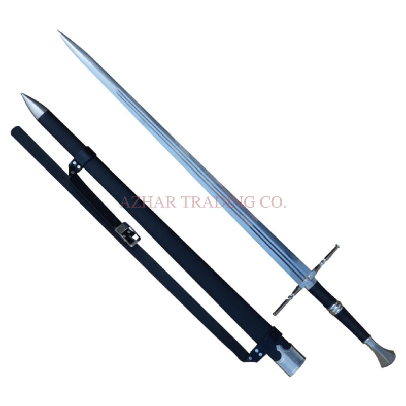 Monster-Hunter Steel Fantasy Sword | Mace Pommel Edition