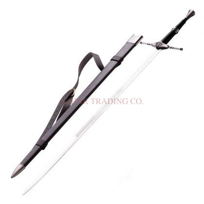 The Witcher Steel Sword Replica | Geralt of Rivia Mace Pommel Edition image 2