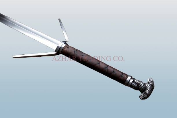 The Witcher Viper School Silver Sword Replica | Geralt of Rivia Display Sword image 2