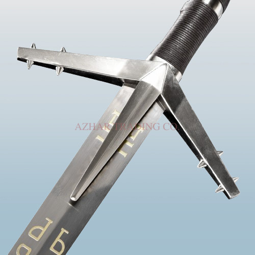 The Witcher Aerondight Sword Replica | Lady of the Lake Silver Sword image 3