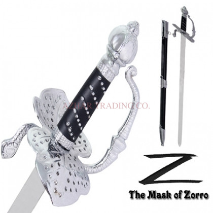 Legend of Zorro Rapier Sword Replica | Spanish Fencing Sword