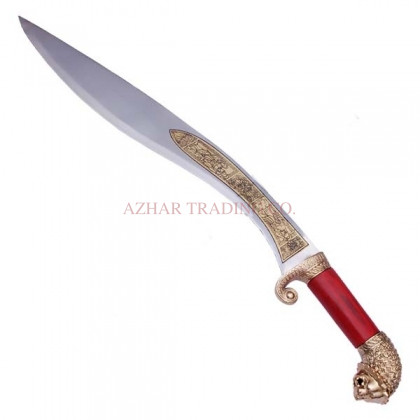 Alexander the Great Macedonian Gold Sword Replica | Historic Warrior Display Sword