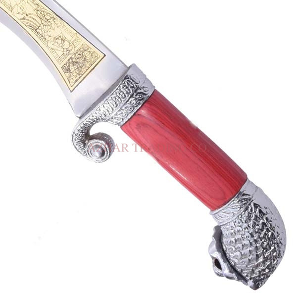 Alexander the Great Macedonian Silver Sword Replica | Historic Warrior Sword image 3