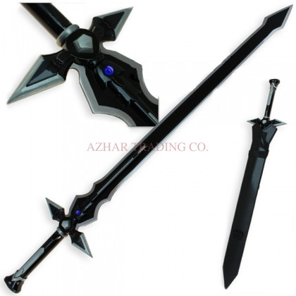 Dark Repulser Black Edition Replica | Kirito Anime Display Sword