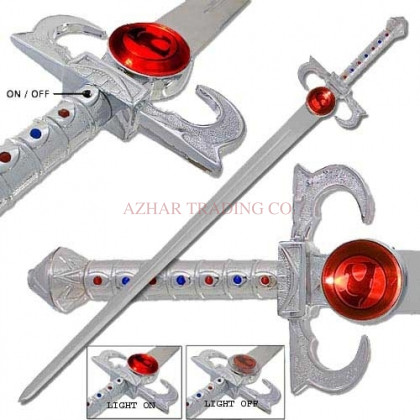 ThunderCats Light-Up Sword of Omens Replica | LED Display Sword