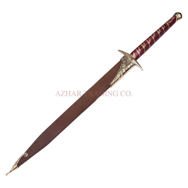Sting Gold Edition Sword Replica | Elven Dagger Display Sword image 2
