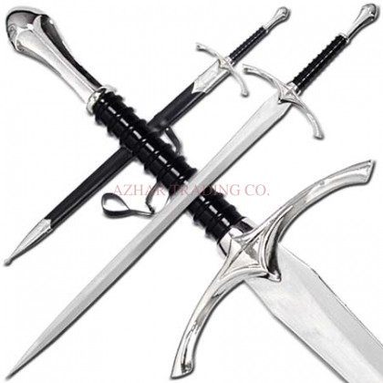 Glamdring Black Edition Sword with Scabbard | Shadow Display Sword