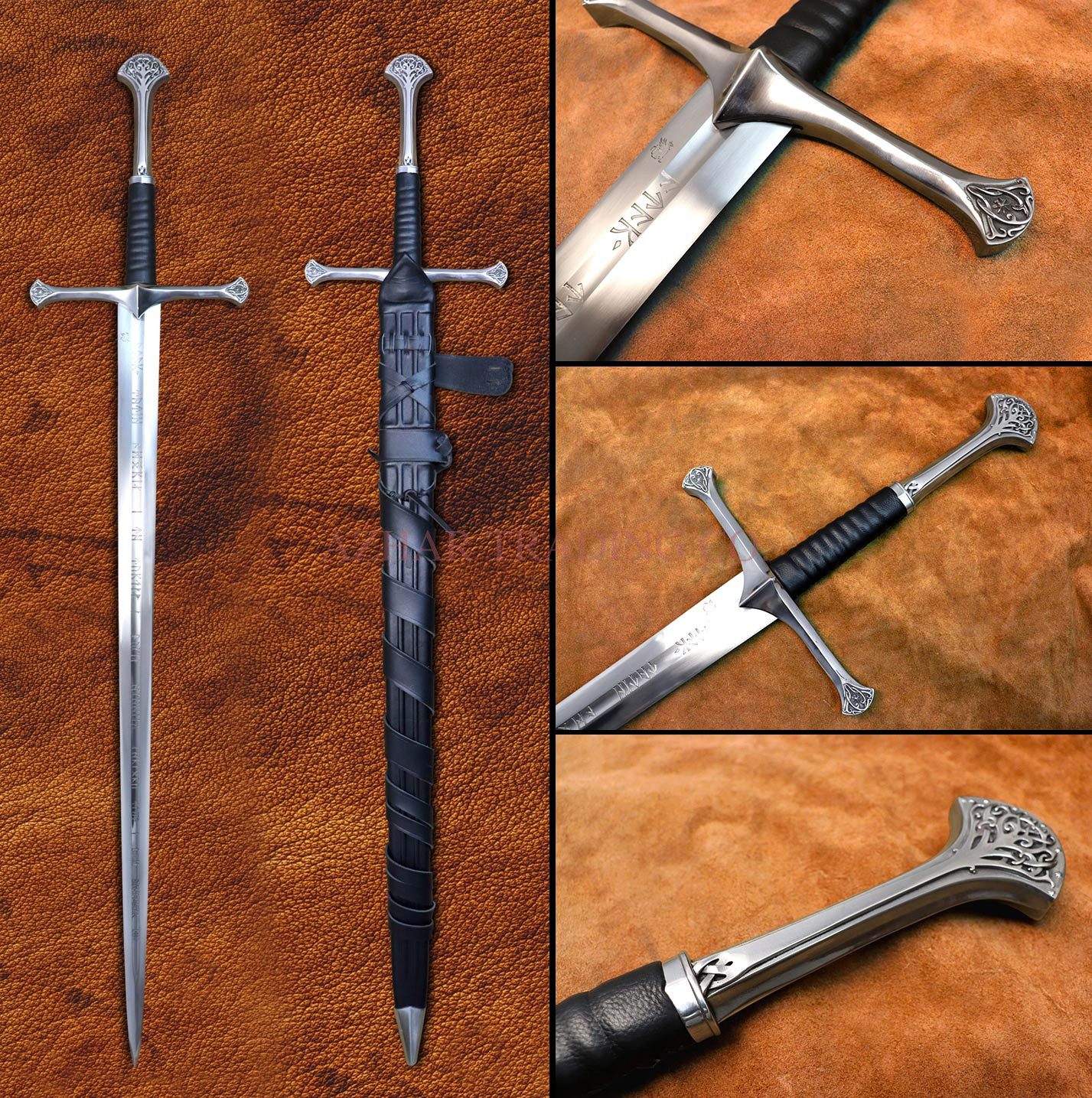 Andúril Sword Replica | Aragorn King of Gondor Display Sword