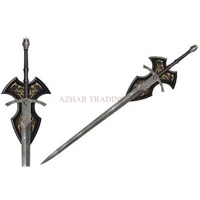 Witch-king Damascus Sword Replica | Nazgûl Display Longsword