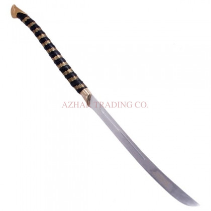 High Elven Warrior Sword Replica | Elven Two-Handed Curved Saber