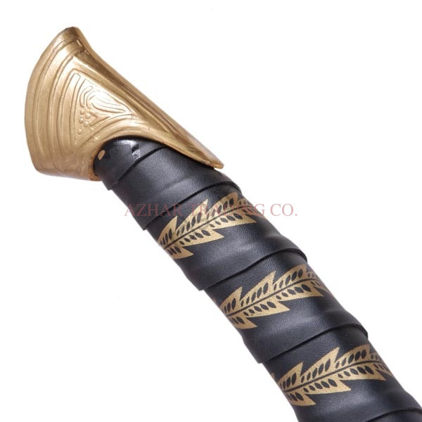 High Elven Warrior Sword Replica | Elven Two-Handed Curved Saber image 4