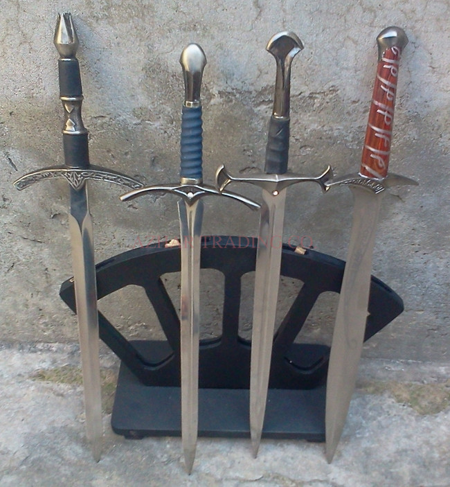 Mini Fantasy Sword Set of 4 | Letter Opener Collection image 2