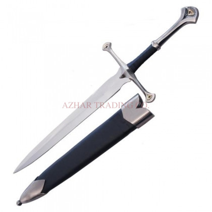 Andúril Dagger with Scabbard Replica | Fantasy Display Dagger