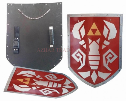 Link Phantom Hourglass Steel Shield of Antiquity