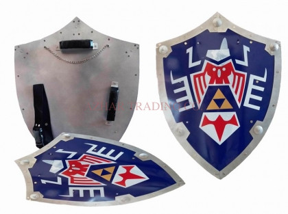 Majora's Mask Link Triforce Hylian Shield