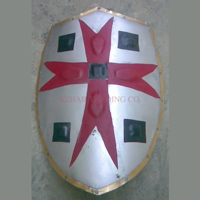 Templar Knights Shield – Battle Cross