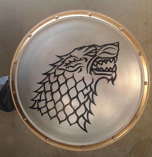 Stark Direwolf Shield – Movie Replica image 4