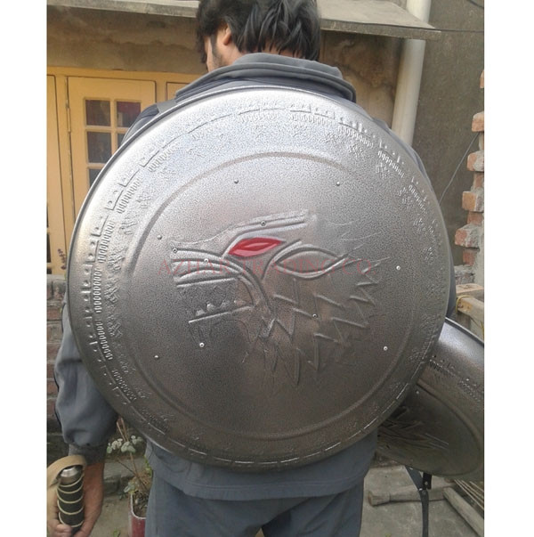 Medieval Round Steel Shield image 5