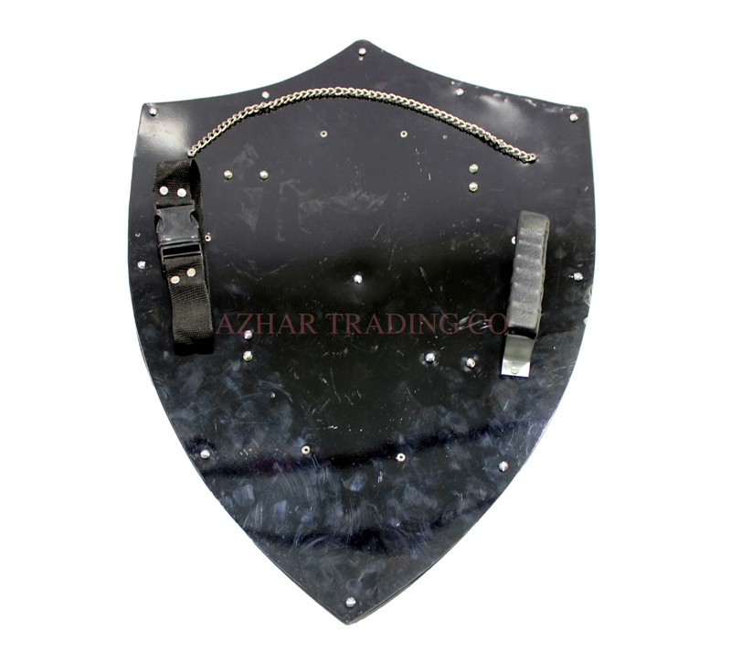 Medieval Royal Knight Crusader Shield – Red Cross image 3