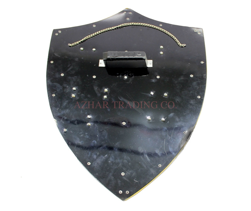 Medieval Royal Knight Crusader Shield – Lion Crest image 3