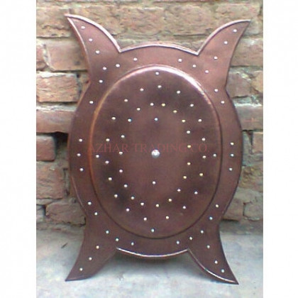Medieval Embossed Round Shield
