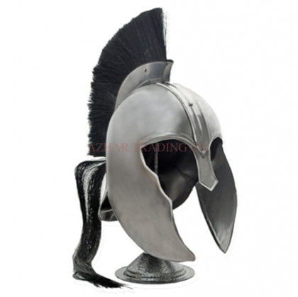 Achilles Troy Trojan Movie Armor Helmet – Silver Finish