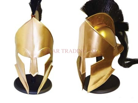 300 Leonidas Spartan Helmet – Copper Finish image 2