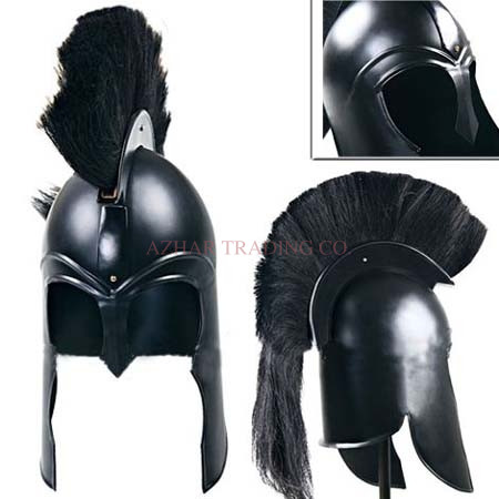 300 Leonidas Spartan Helmet – Black Finish image 2