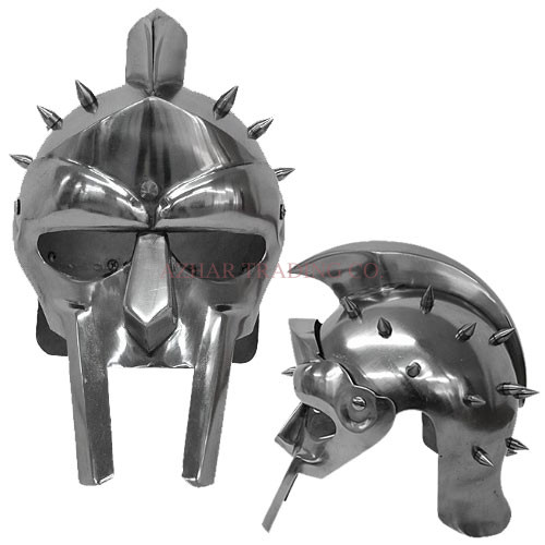 Roman Gladiator Helmet – Wearable Replica image 4