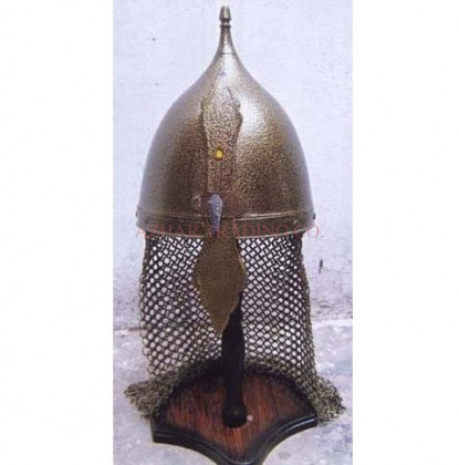 Medieval Battle Helmet – Pointed Steel Helmet
