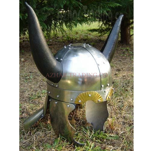 Horned Viking Helmet image 2