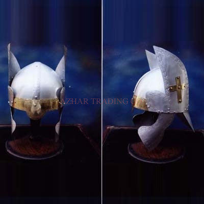 Medieval Battle Helmet – Polished Knight Helmet