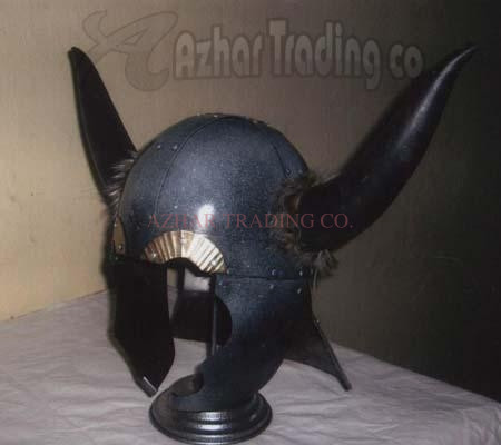 Medieval Battle Helmet – Winged Display Helmet image 4