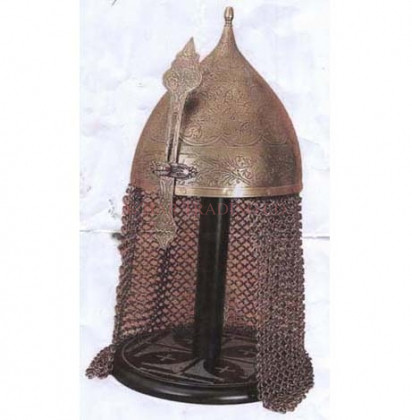 Medieval Battle Helmet – Antique Copper Finish