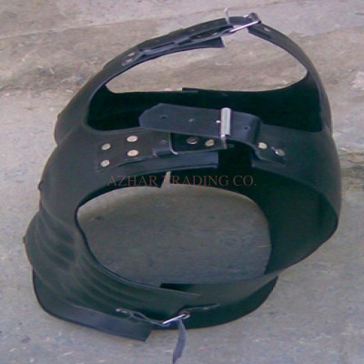 Adult Muscular Cuirass Armor – Black Finish image 2