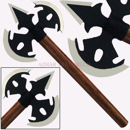 Double Bit Medieval Viking Battle Axe