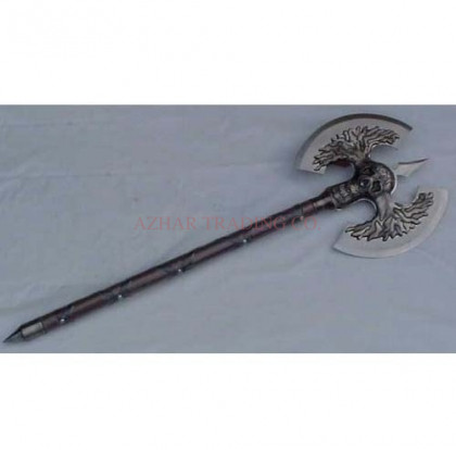 Medieval Bearded Battle Axe